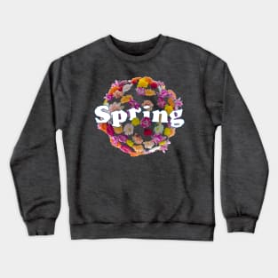 Blooming into Spring Flower Crewneck Sweatshirt